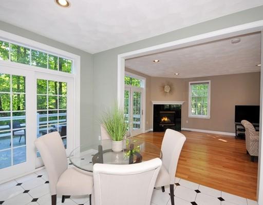 2 Conifer Hill Road Chelmsford, MA 01824 - Photo 6 of 32 a living room with furniture two window and a fireplace