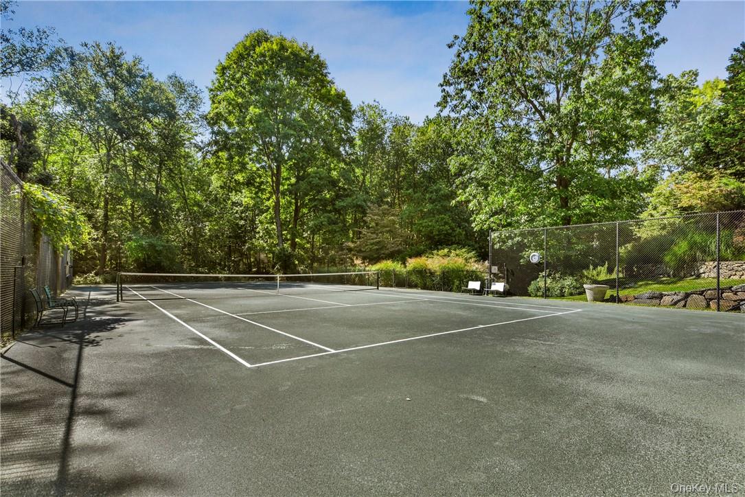 106 Old Stone Hill Road Pound Ridge, NY 10576 - Photo 23 of 25 a view of a tennis court