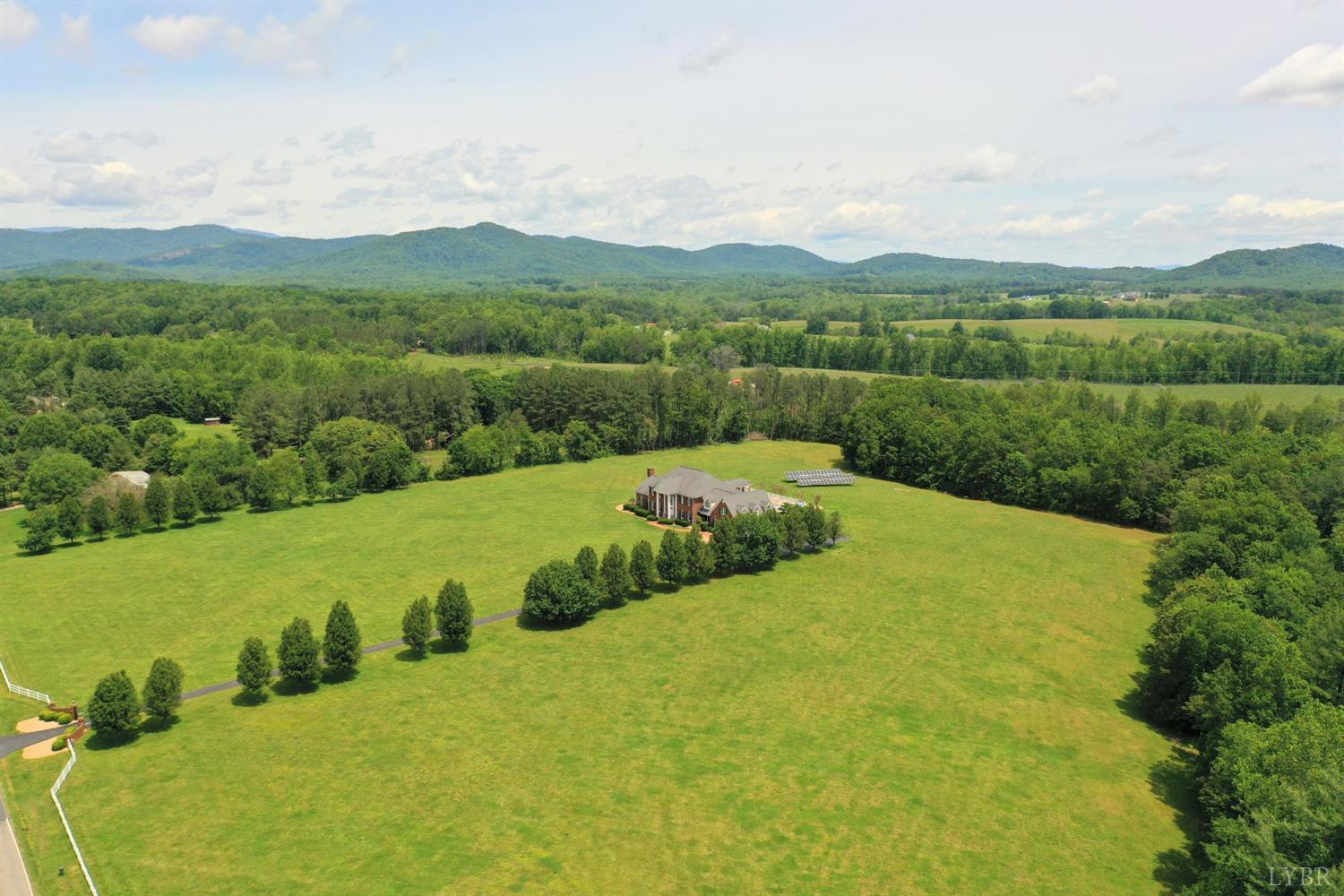 798 High Peak Road Monroe, VA 24574 - Photo 91 of 96 a view of a garden with an outdoor seating