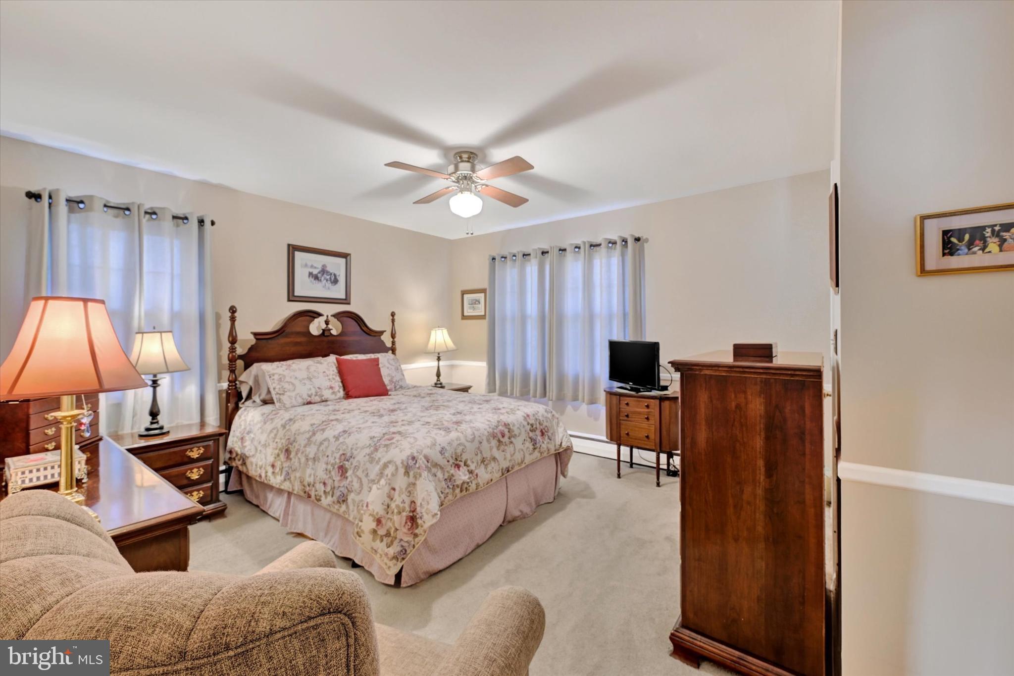807 Scarlett Drive Towson, MD 21286 - Photo 17 of 29 Primary Bedroom with Ceiling Fan