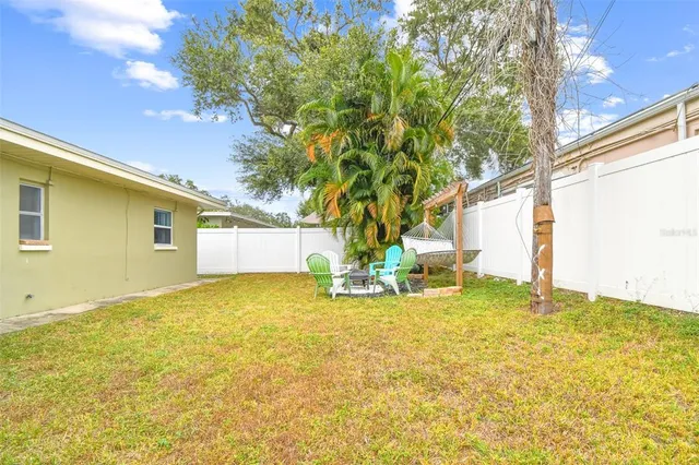 a view of a city with tall buildings