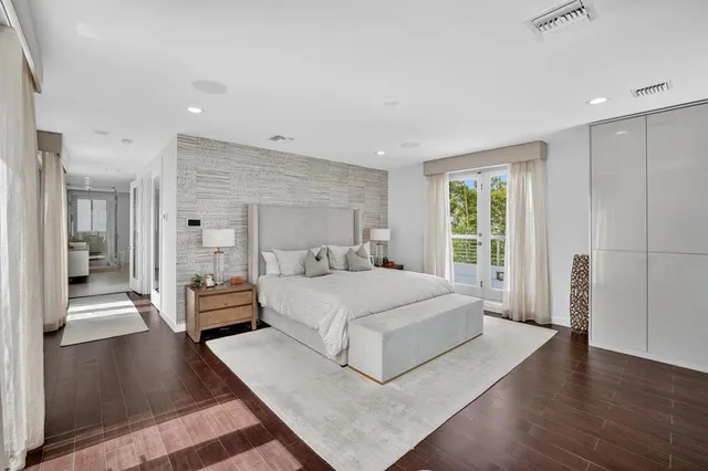 a view of a living room and dining room
