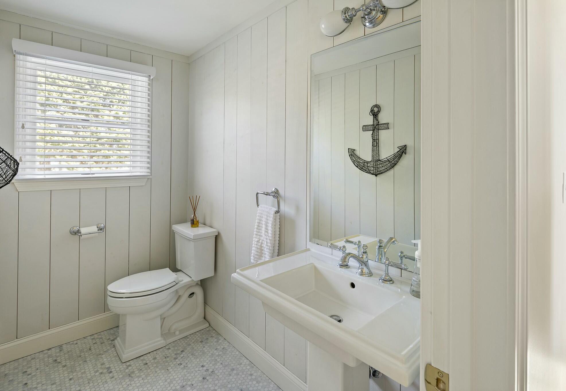 55 Old Purchase Road Edgartown, MA 02539 - Photo 14 of 30 First Floor Half Bathroom