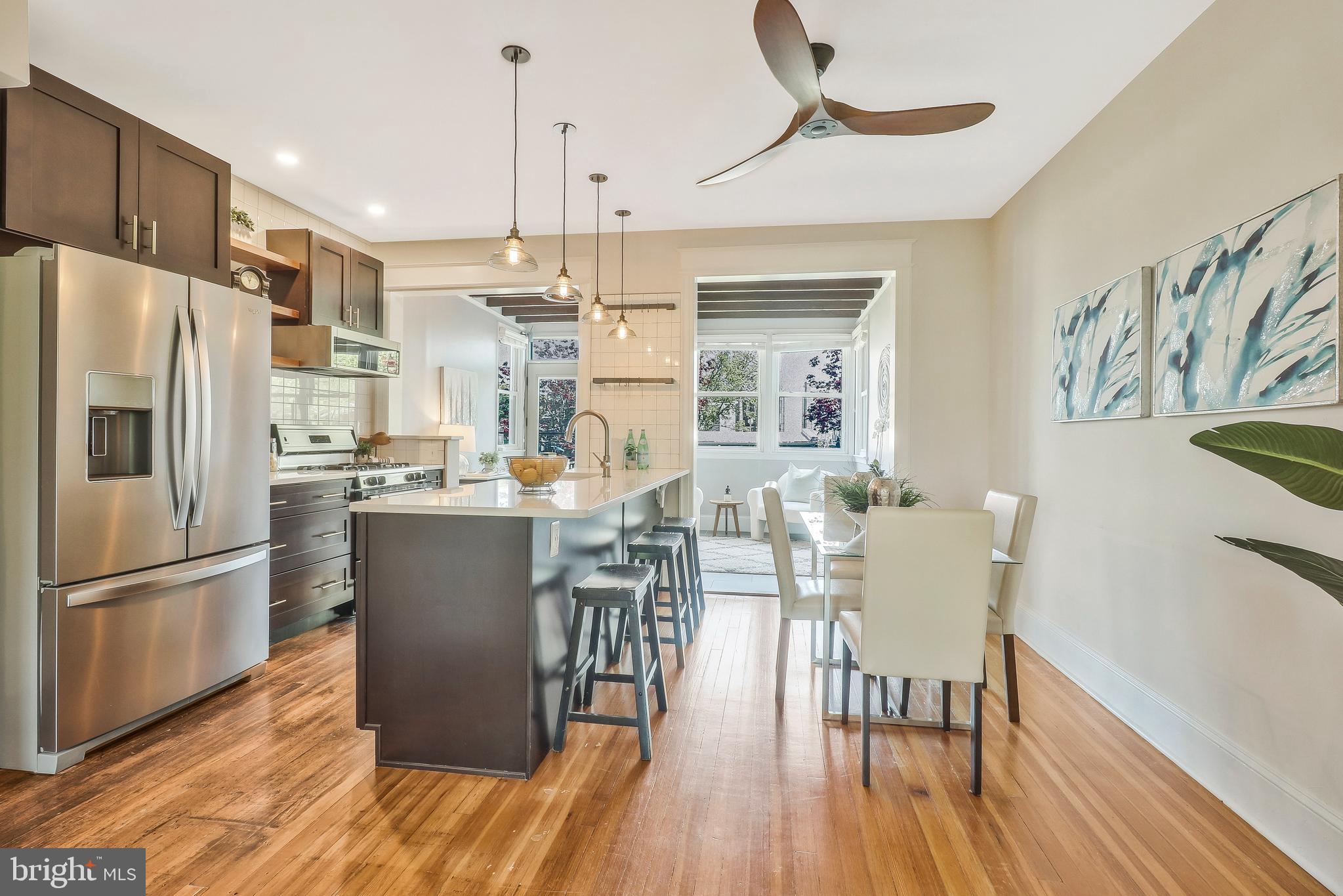2709 6th Street Northeast Washington, DC 20017 - Photo 6 of 25 Renovated open kitchen