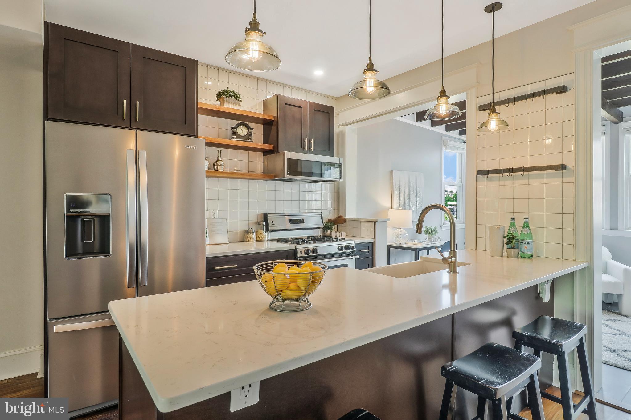 2709 6th Street Northeast Washington, DC 20017 - Photo 7 of 25 Renovated open kitchen