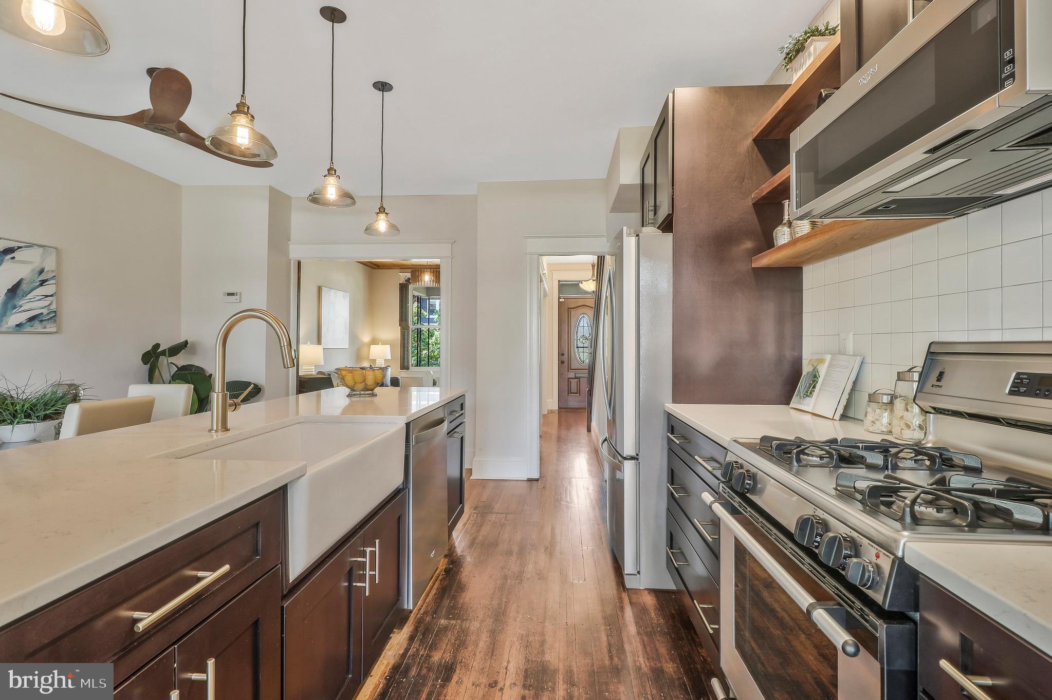 2709 6th Street Northeast Washington, DC 20017 - Photo 8 of 25 Renovated open kitchen