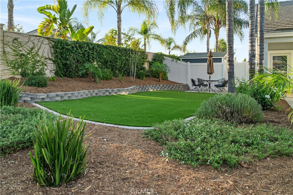 20808 Millbrook Street Riverside, CA 92508 - Photo 6 of 51 a view of a backyard with potted plants and large trees