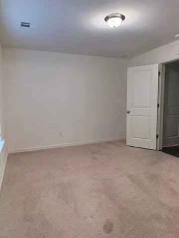 a view of empty room