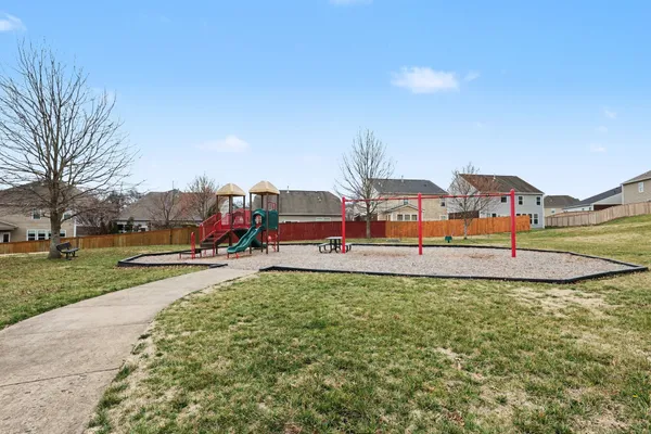 a view of a house with a park
