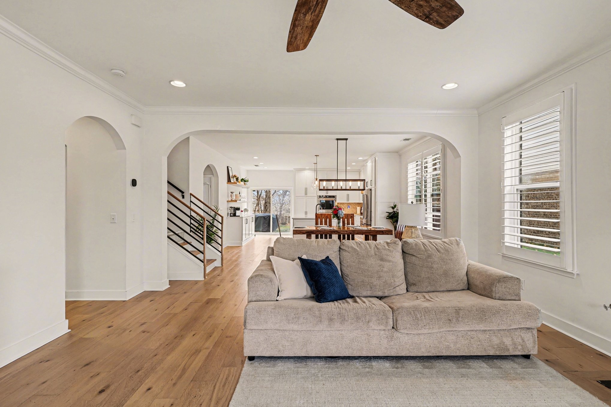 744 Bench Lane Mount Juliet, TN 37122 - Photo 4 of 27 a living room with furniture and a large window
