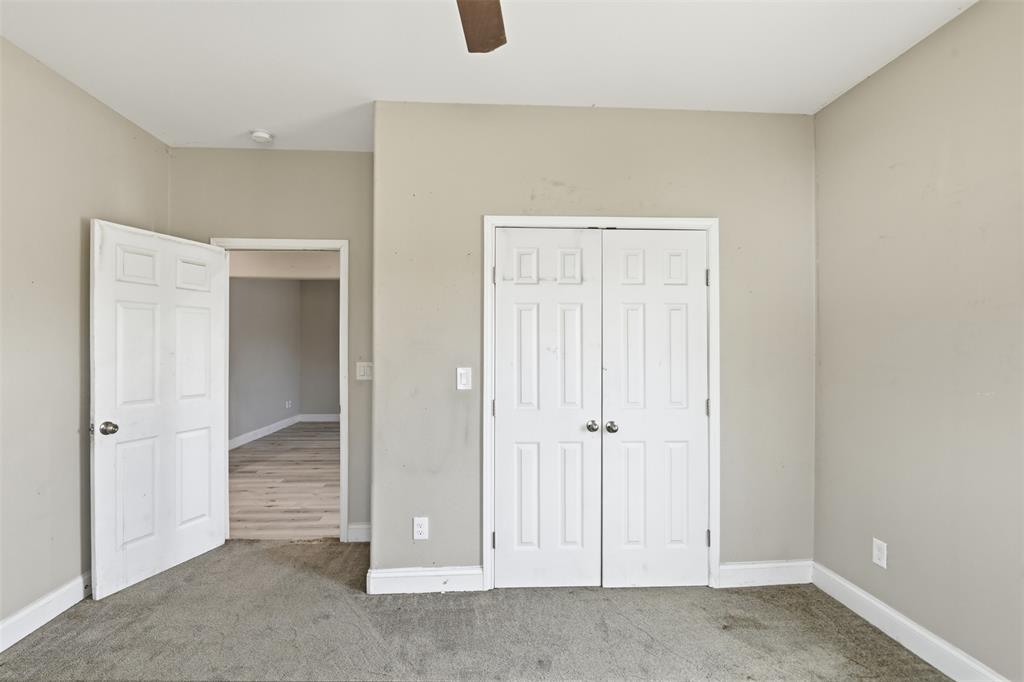 2204 Albert Broadfoot Street Bonham, TX 75418 - Photo 22 of 39 an empty room with closet area