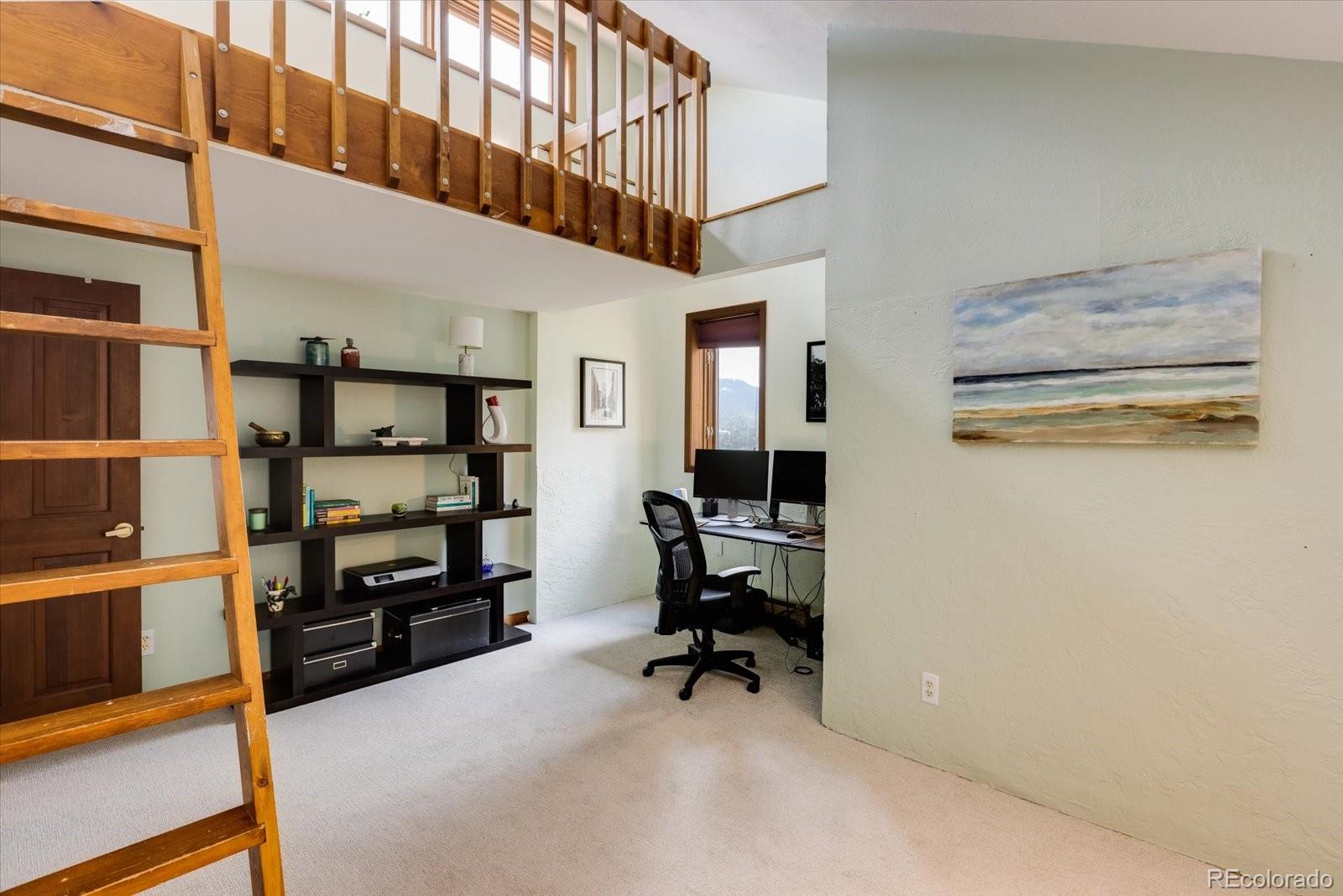 326 Peakview Road Boulder, CO 80302 - Photo 19 of 29 a view of a workspace with furniture