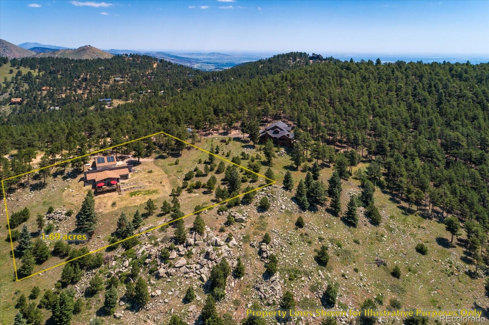 326 Peakview Road Boulder, CO 80302 - Photo 25 of 29 a view of outdoor space and mountain view