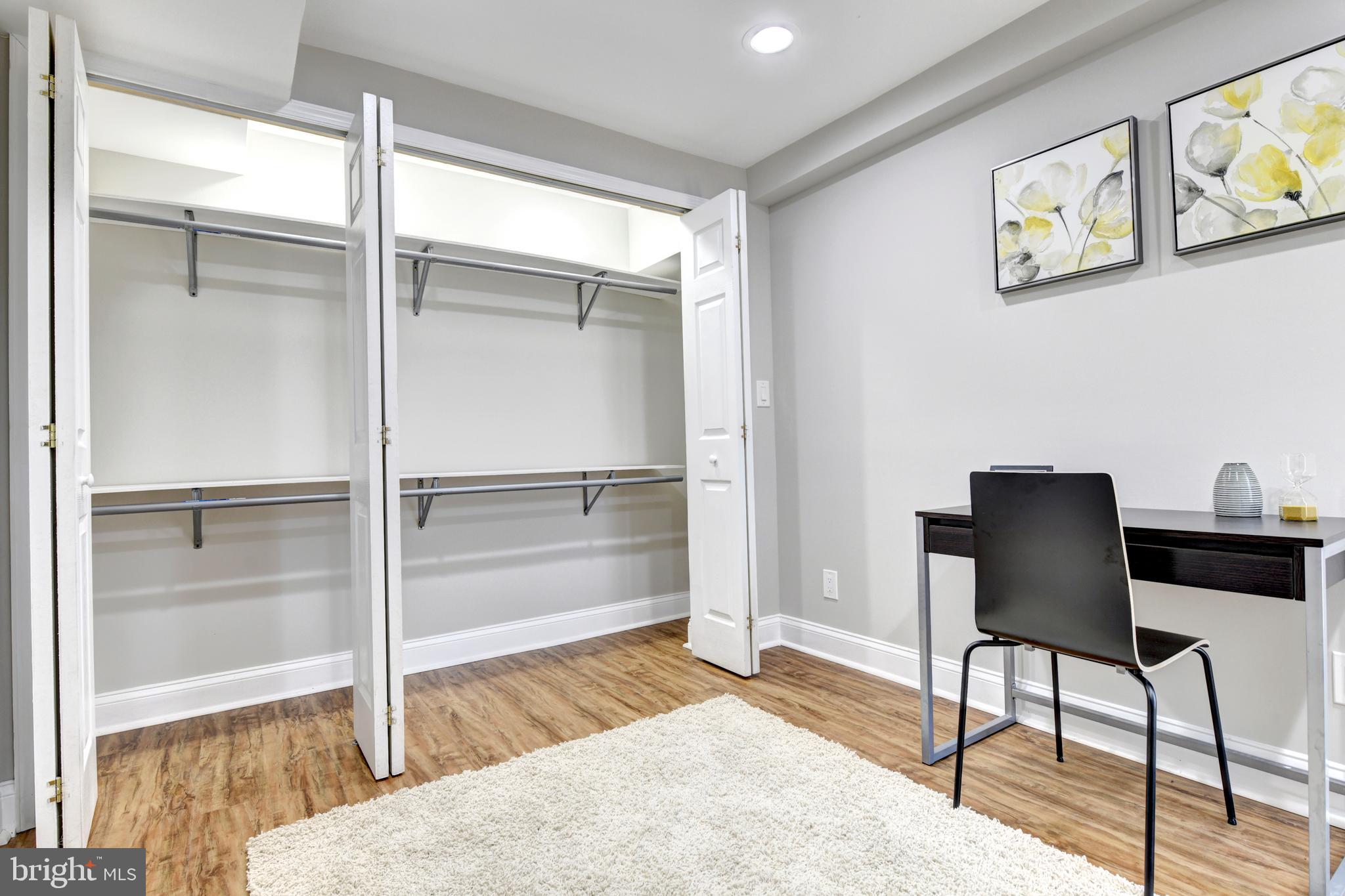 70 T Street Northwest, Unit 1 Washington, DC 20001 - Photo 20 of 37 Bedroom with extra-wide closets