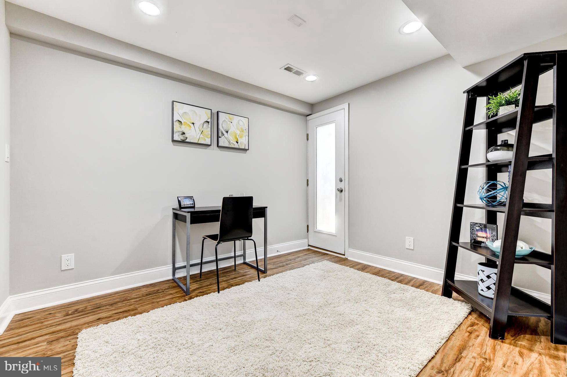 70 T Street Northwest, Unit 1 Washington, DC 20001 - Photo 21 of 37 Bedroom with door to exterior