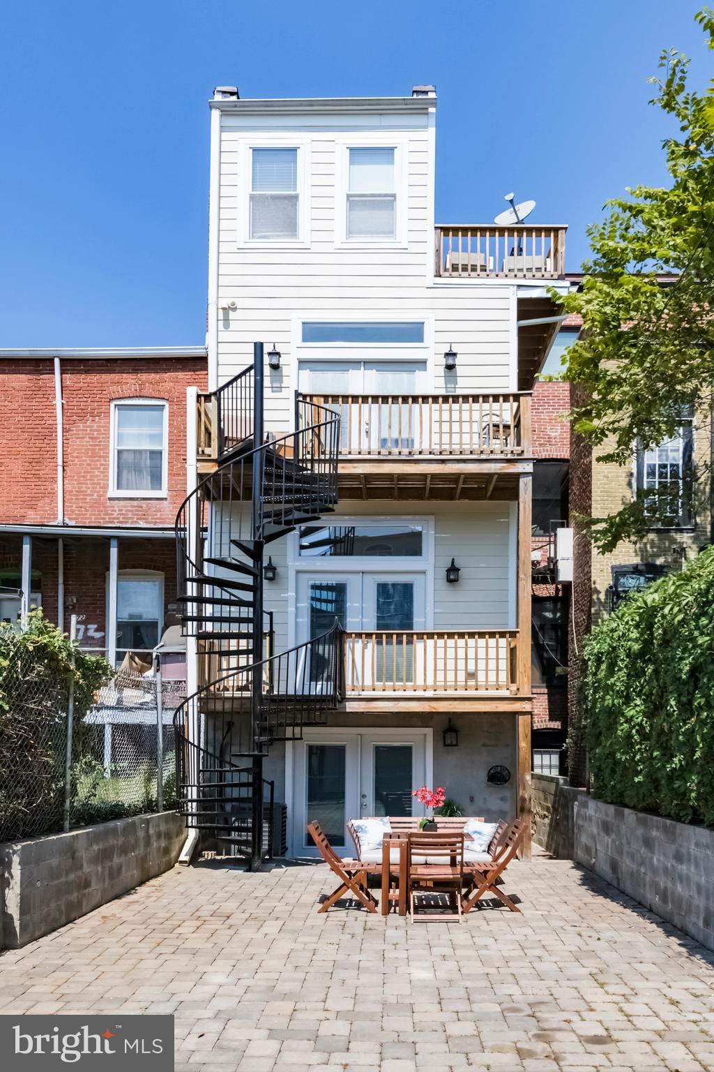 70 T Street Northwest, Unit 1 Washington, DC 20001 - Photo 28 of 37 Rear view