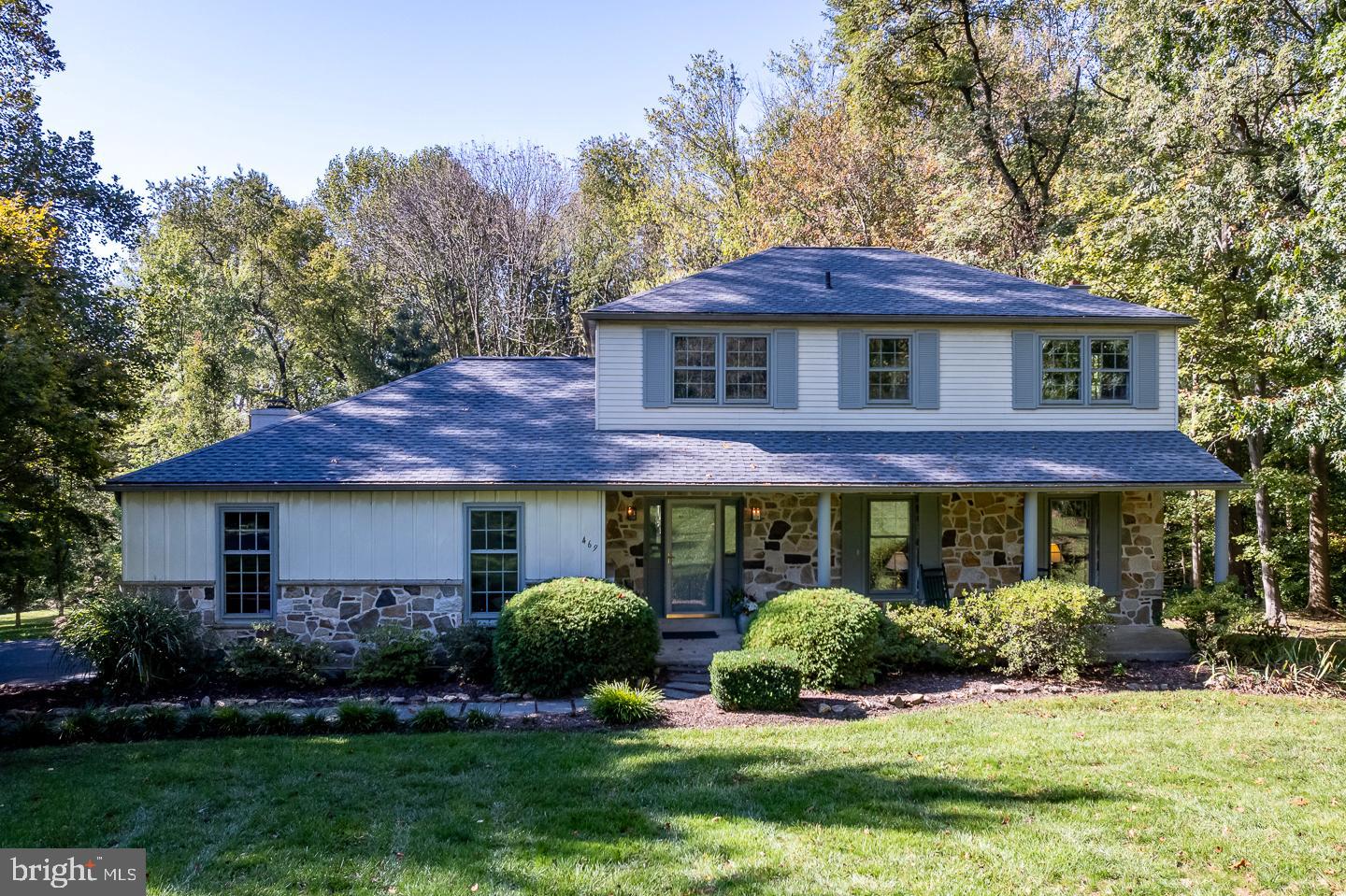469 Dean Drive Kennett Square, PA 19348 - Photo 1 of 47 a front view of a house with a yard and trees