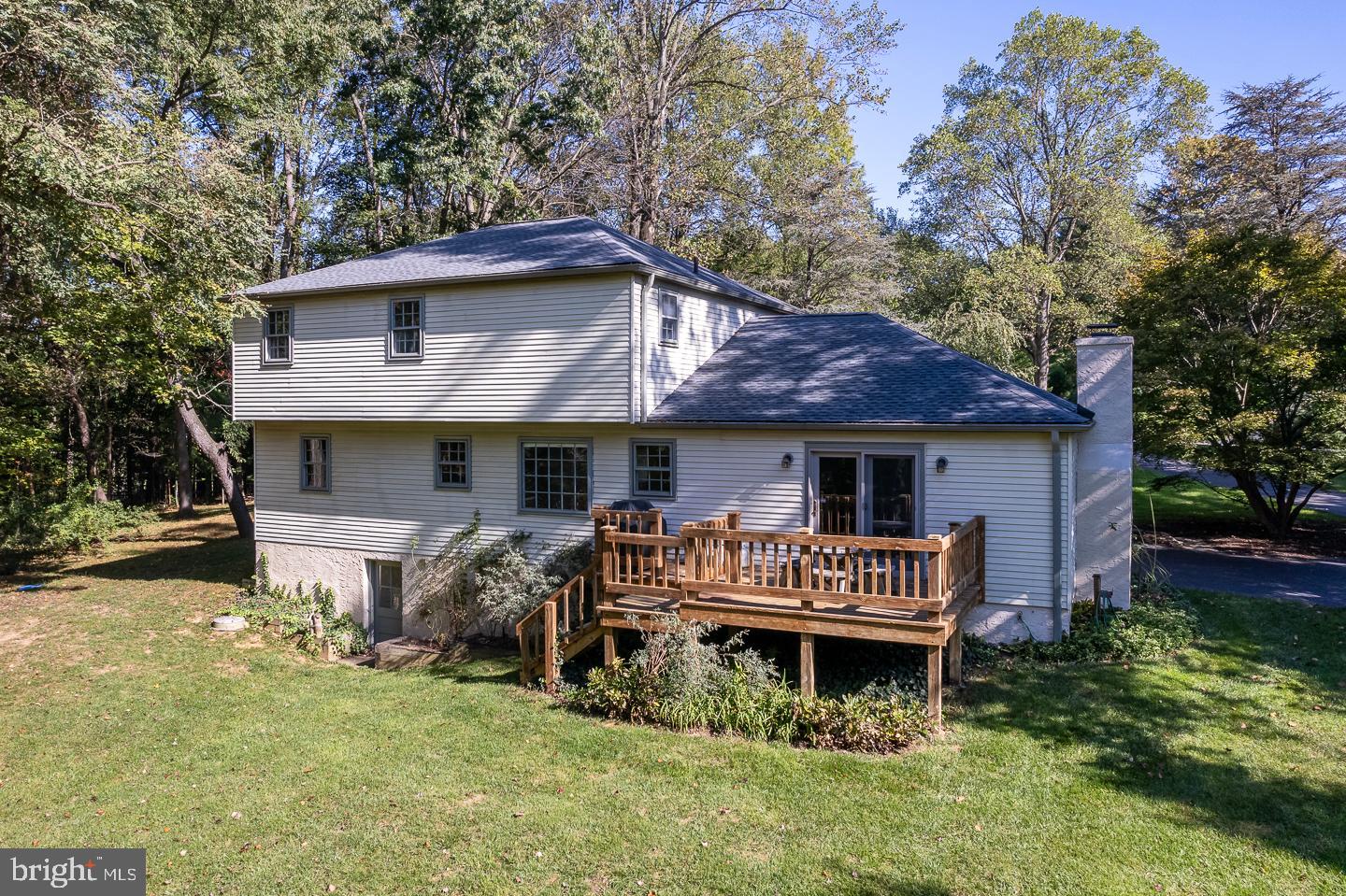 469 Dean Drive Kennett Square, PA 19348 - Photo 43 of 47 a front view of a house with a yard table and chairs