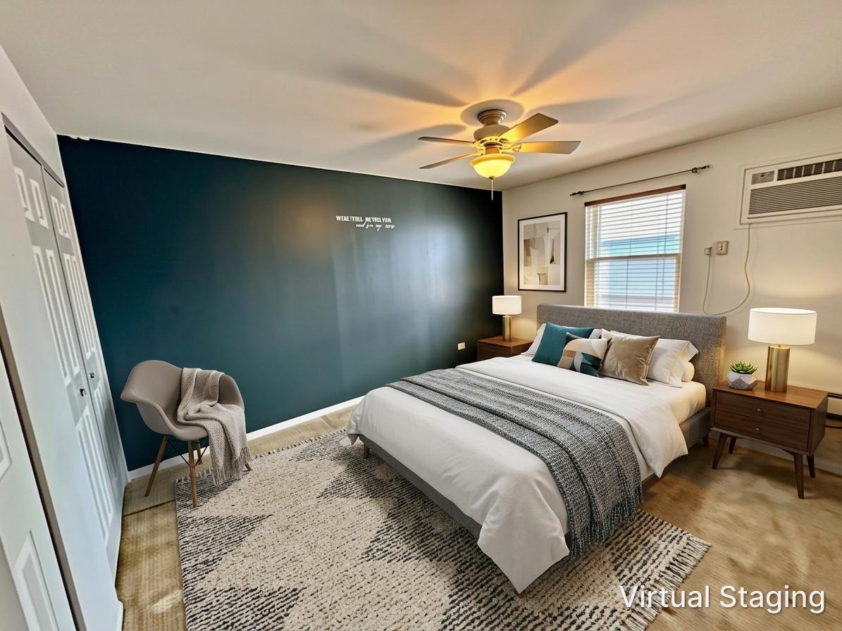 3823 West 123rd Street, Unit 302 Alsip, IL 60803 - Photo 15 of 40 a bedroom with a bed and a window