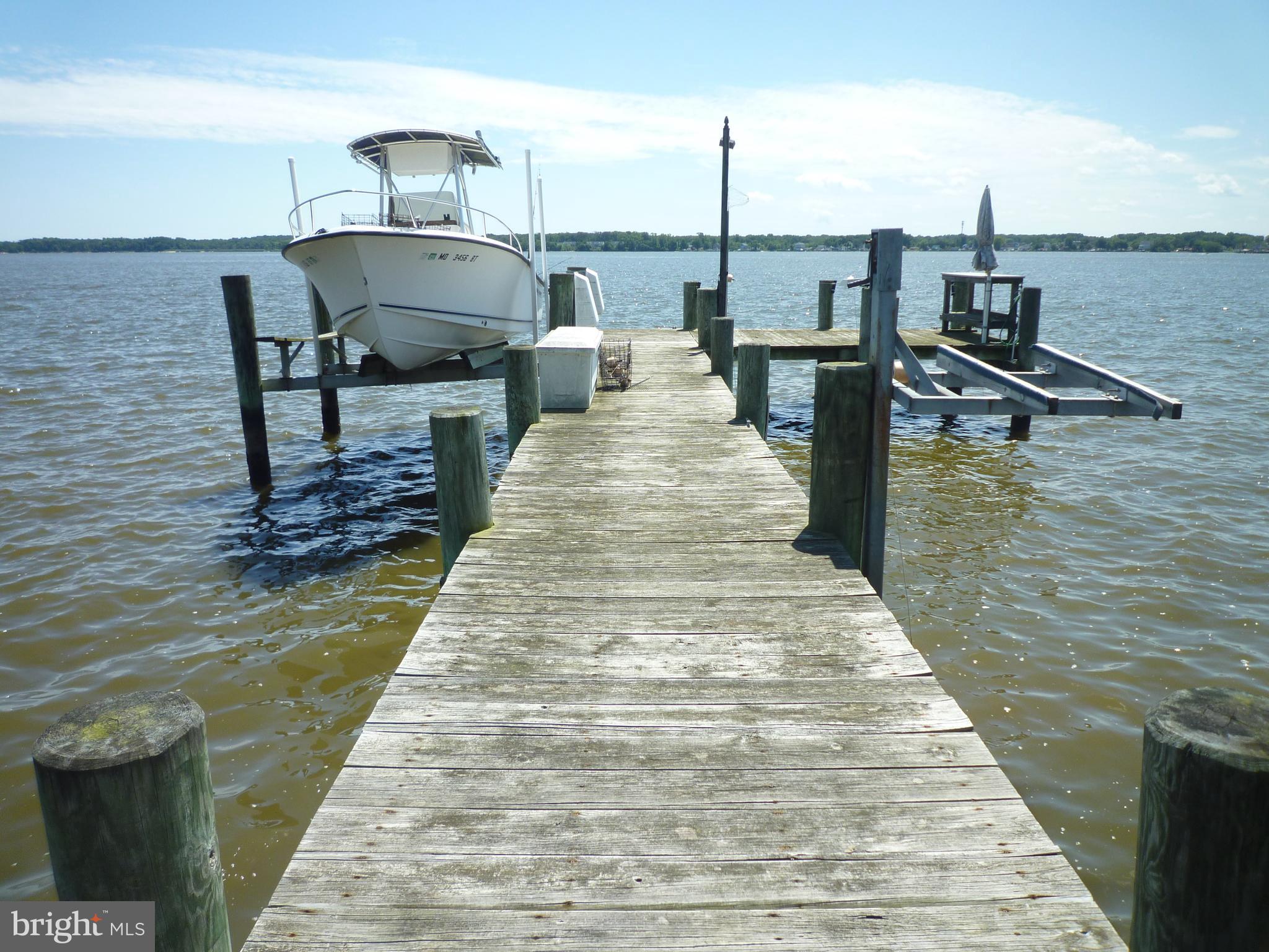 1315 Wildwood Beach Road Essex, MD 21221 - Photo 25 of 56 100' L Shaped Pier w/Boat & Jet ski Lifts