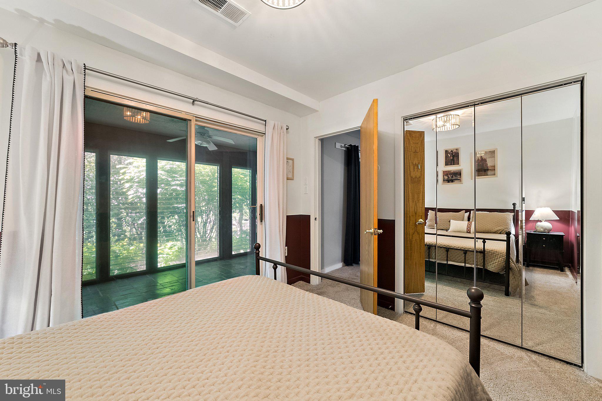 7545 Supinlick Ridge Road Mount Jackson, VA 22842 - Photo 32 of 48 Lower Level Bedroom Access to Lower Level Sunroom