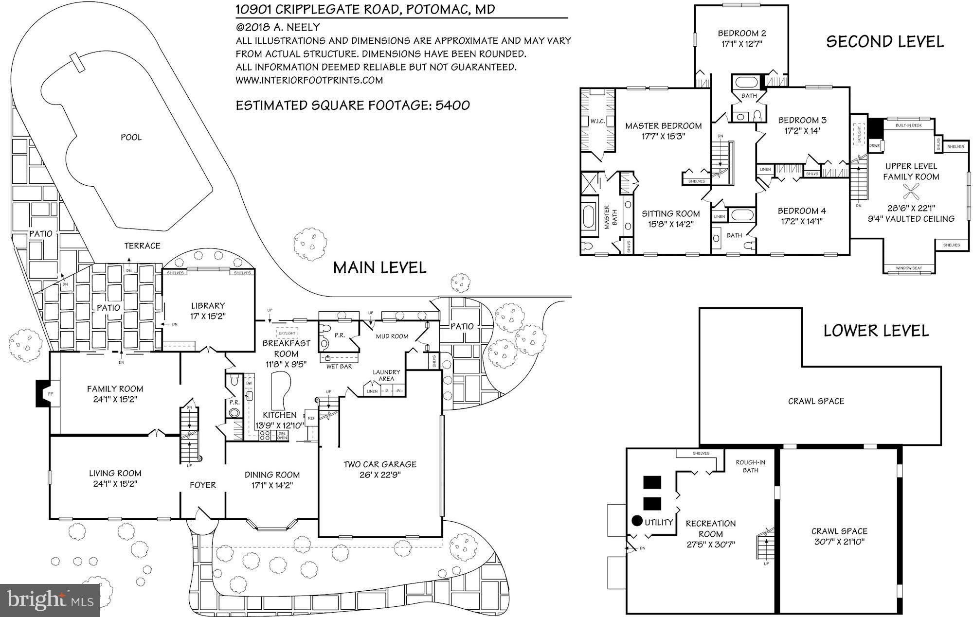 10901 Cripplegate Road Potomac, MD 20854 - Photo 22 of 22 Floor Plan