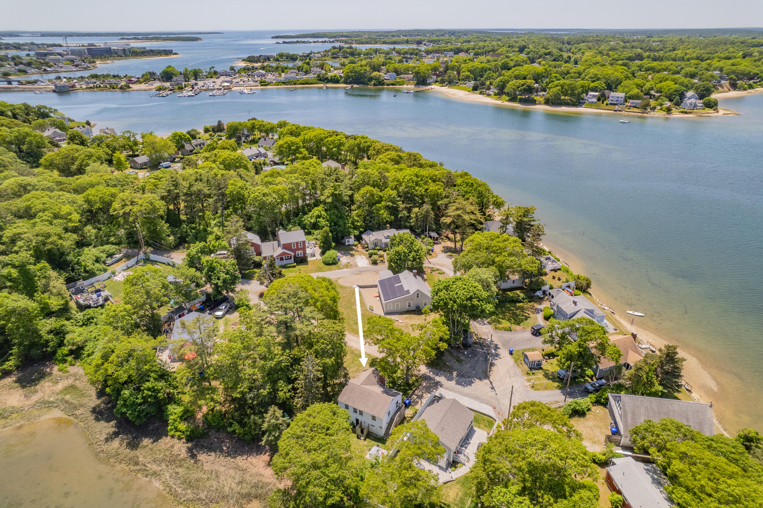 22 Wallace Point Buzzards Bay, MA 02532 - Photo 29 of 30 22 Wallace Point Ariel View 6