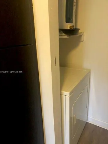 a view of walk in closet