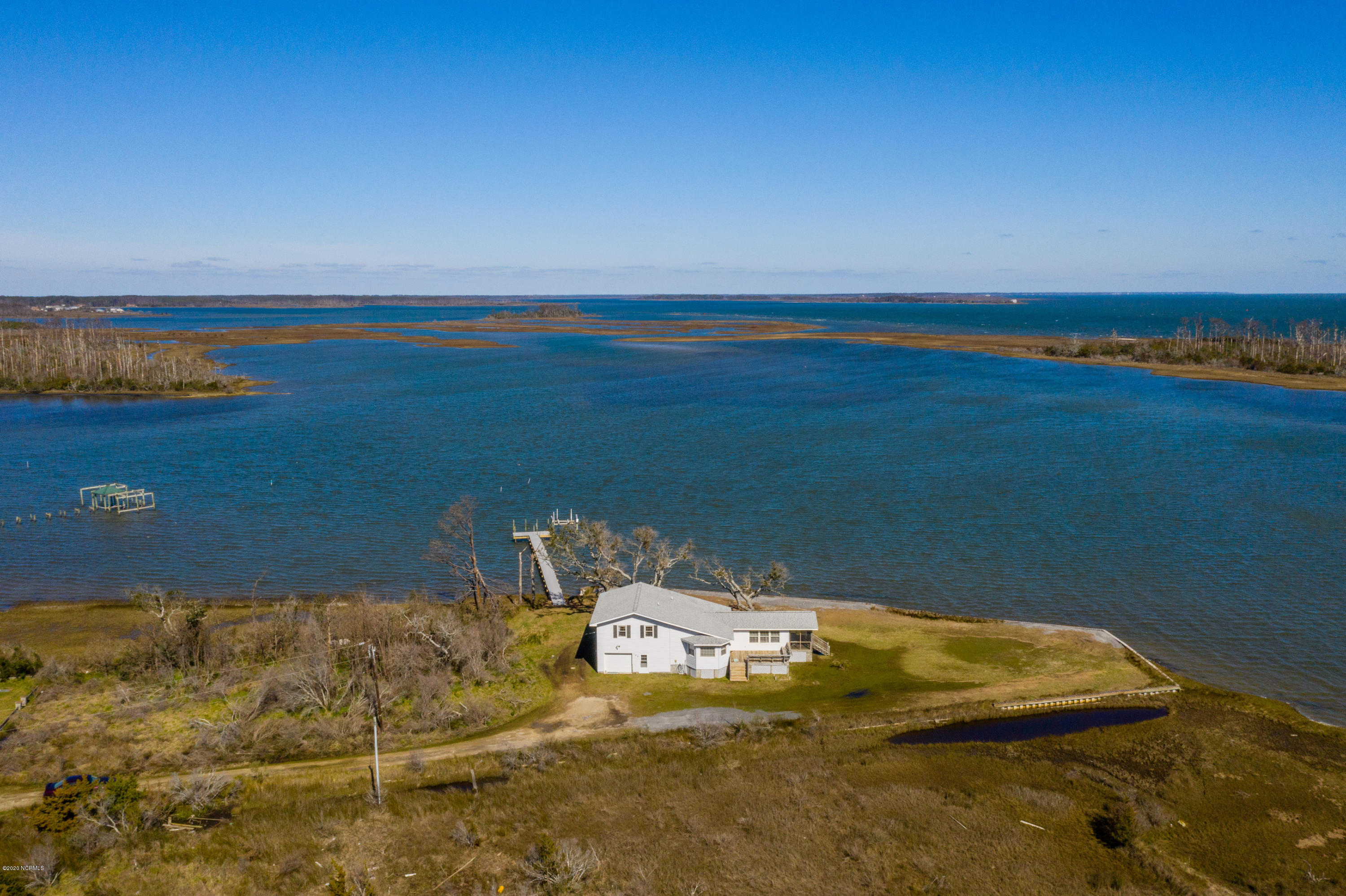 135 Pelican Road Marshallberg, NC 28553 - Photo 24 of 24 Ariel View
