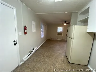 a view of water heater room