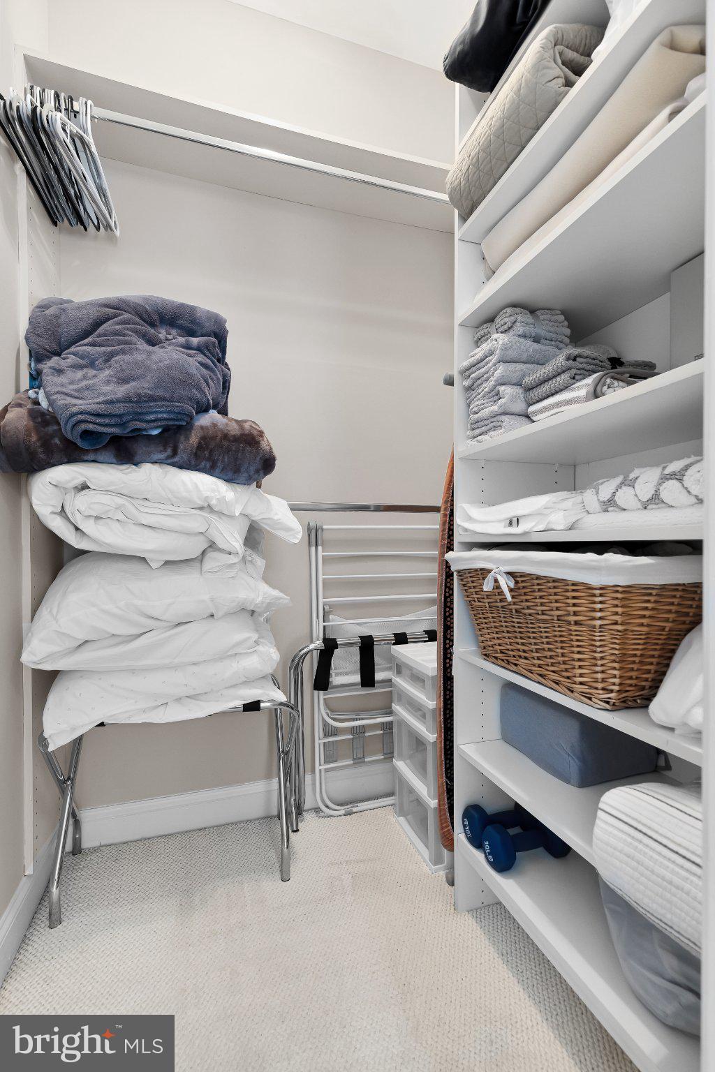 2201 K Street Northwest, Unit 4 Washington, DC 20037 - Photo 18 of 22 Organized storage for a tidy home.