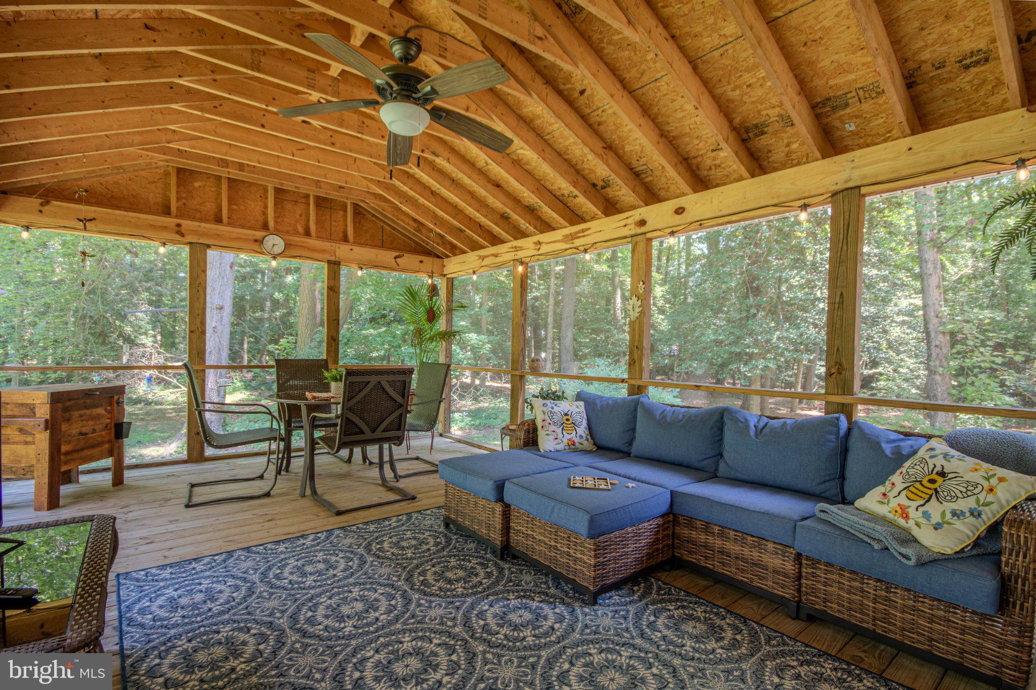 7301 Topaz Court Hebron, MD 21830 - Photo 35 of 47 Serene screened porch retreat.