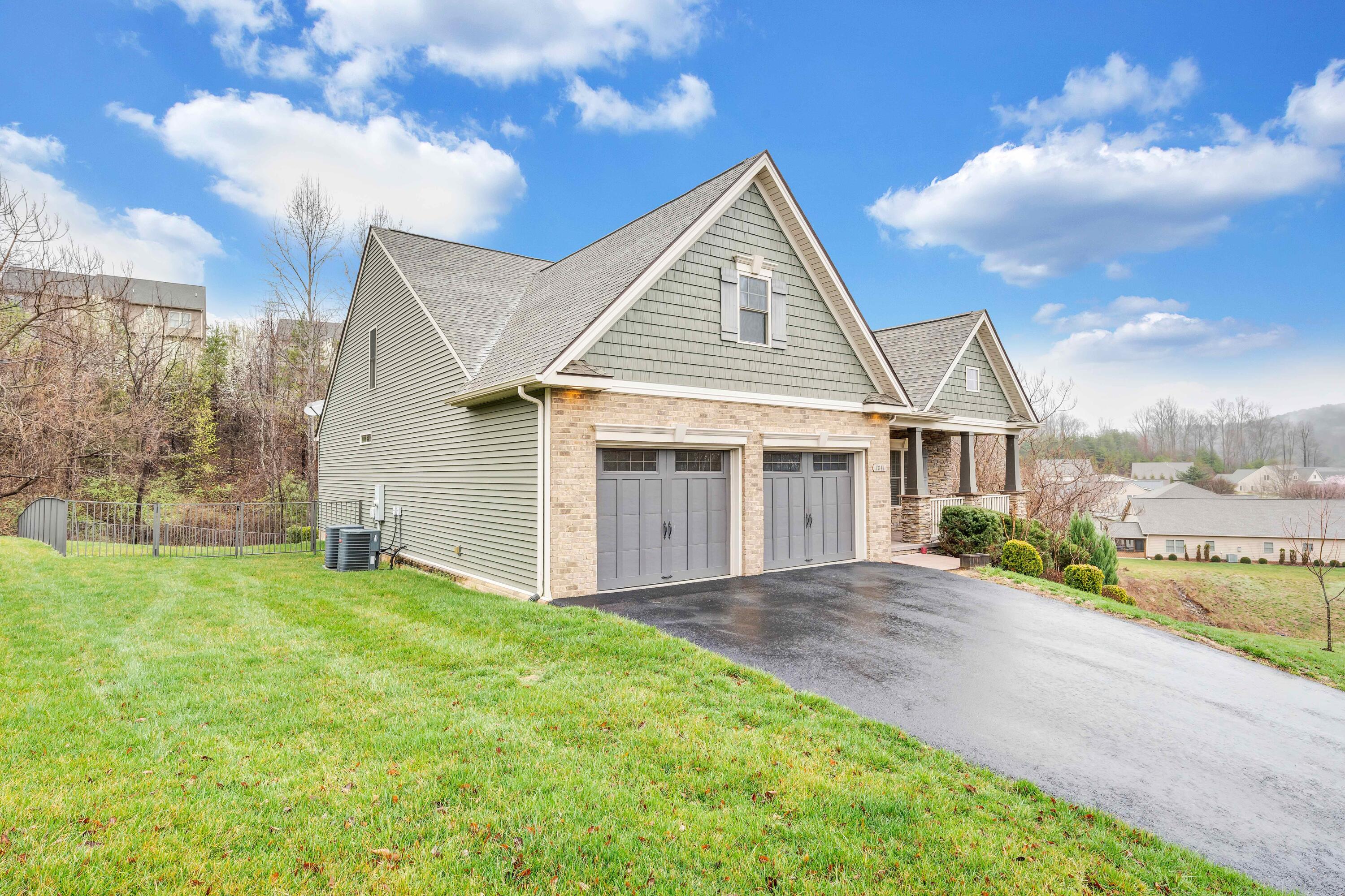 7041 Mountain Spring Trail Roanoke, VA 24018 - Photo 56 of 62 a view of a house with a yard