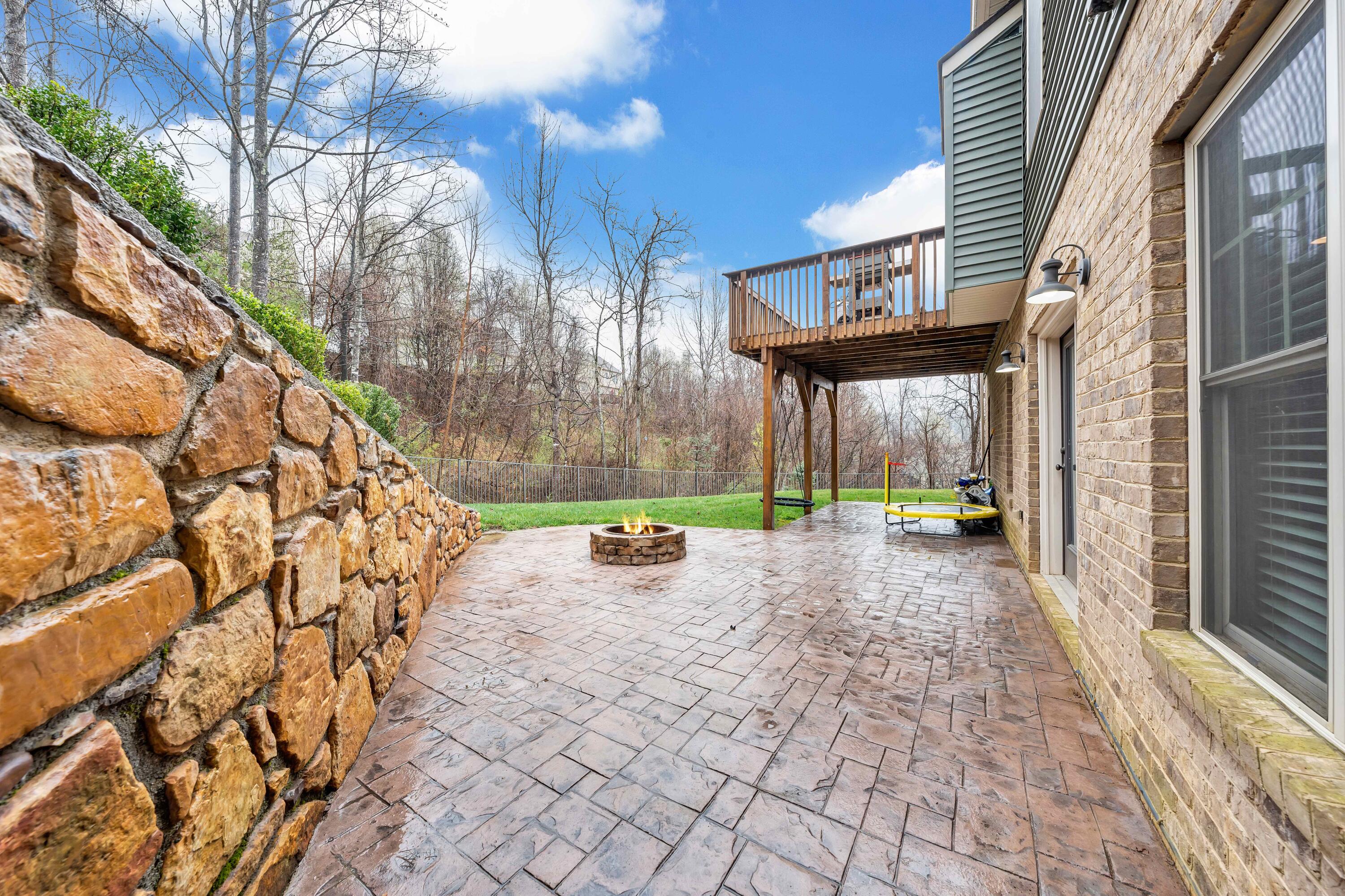 7041 Mountain Spring Trail Roanoke, VA 24018 - Photo 58 of 62 a view of a back yard with a house