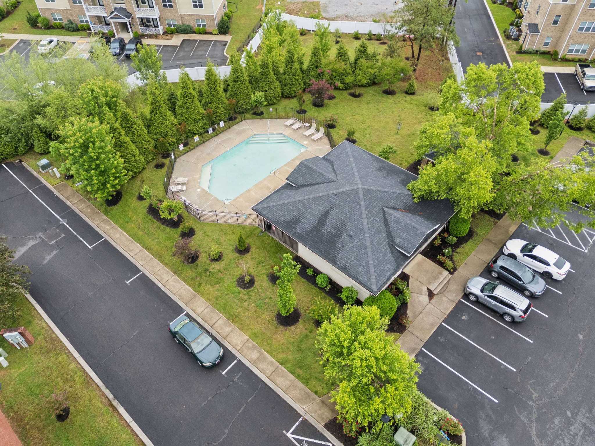 7100 Wheat Road Fairview, TN 37062 - Photo 25 of 25 an aerial view of a residential houses with outdoor space