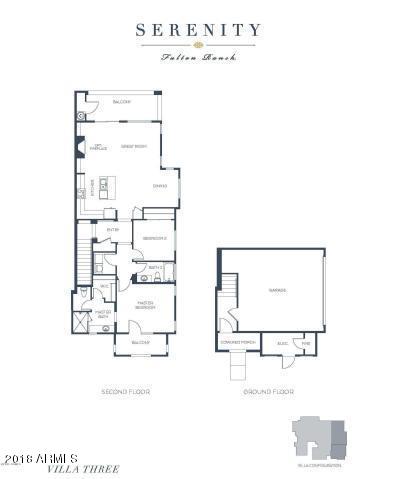 4777 South Fulton Ranch Boulevard, Unit 2111 Chandler, AZ 85248 - Photo 32 of 32 Floor Plan - Unit 2111