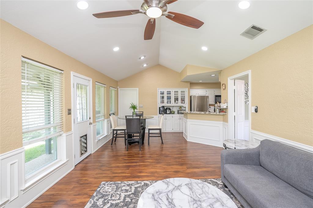 116 Meadowglen Circle Coppell, TX 75019 - Photo 15 of 32 a living room with furniture and a large window