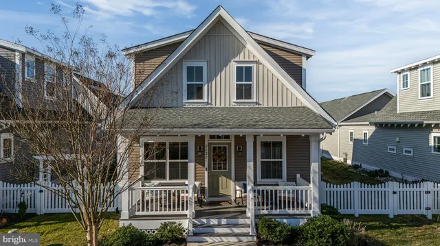 a front view of a house with balcony