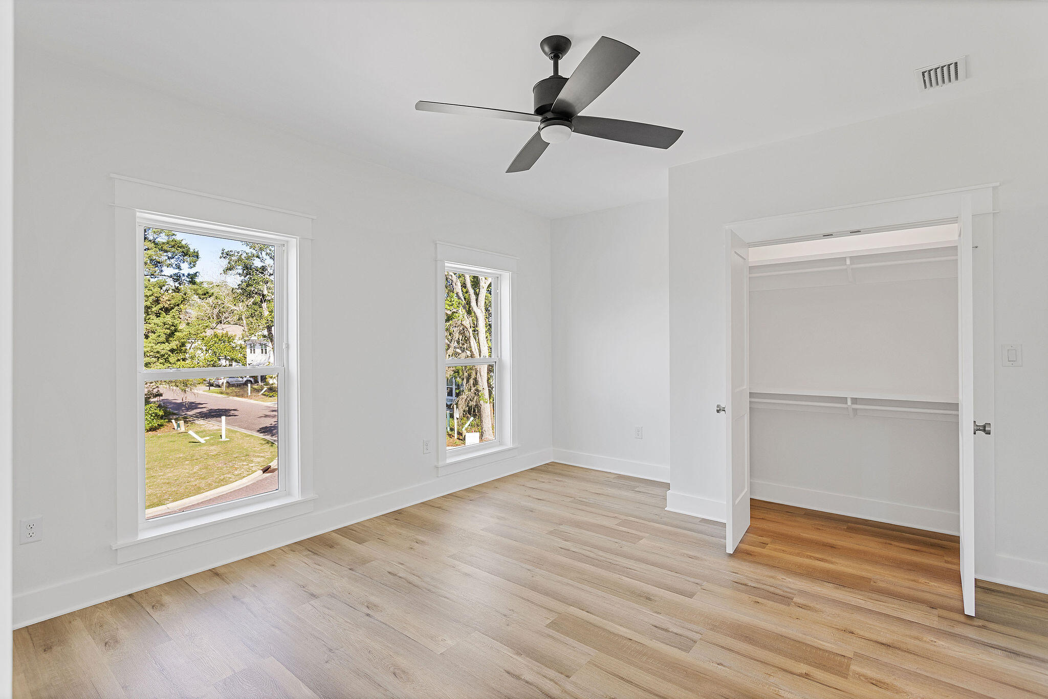 164 Rearden Way Santa Rosa Beach, FL 32459 - Photo 44 of 54 a view of empty room with wooden floor and window