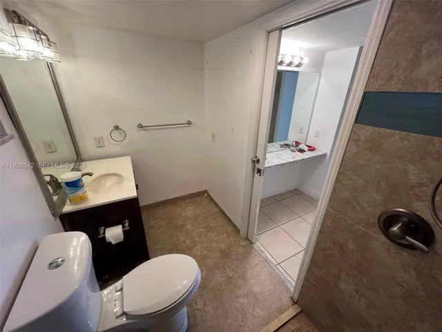 a front view of a building