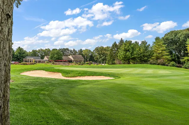 a view of a golf course