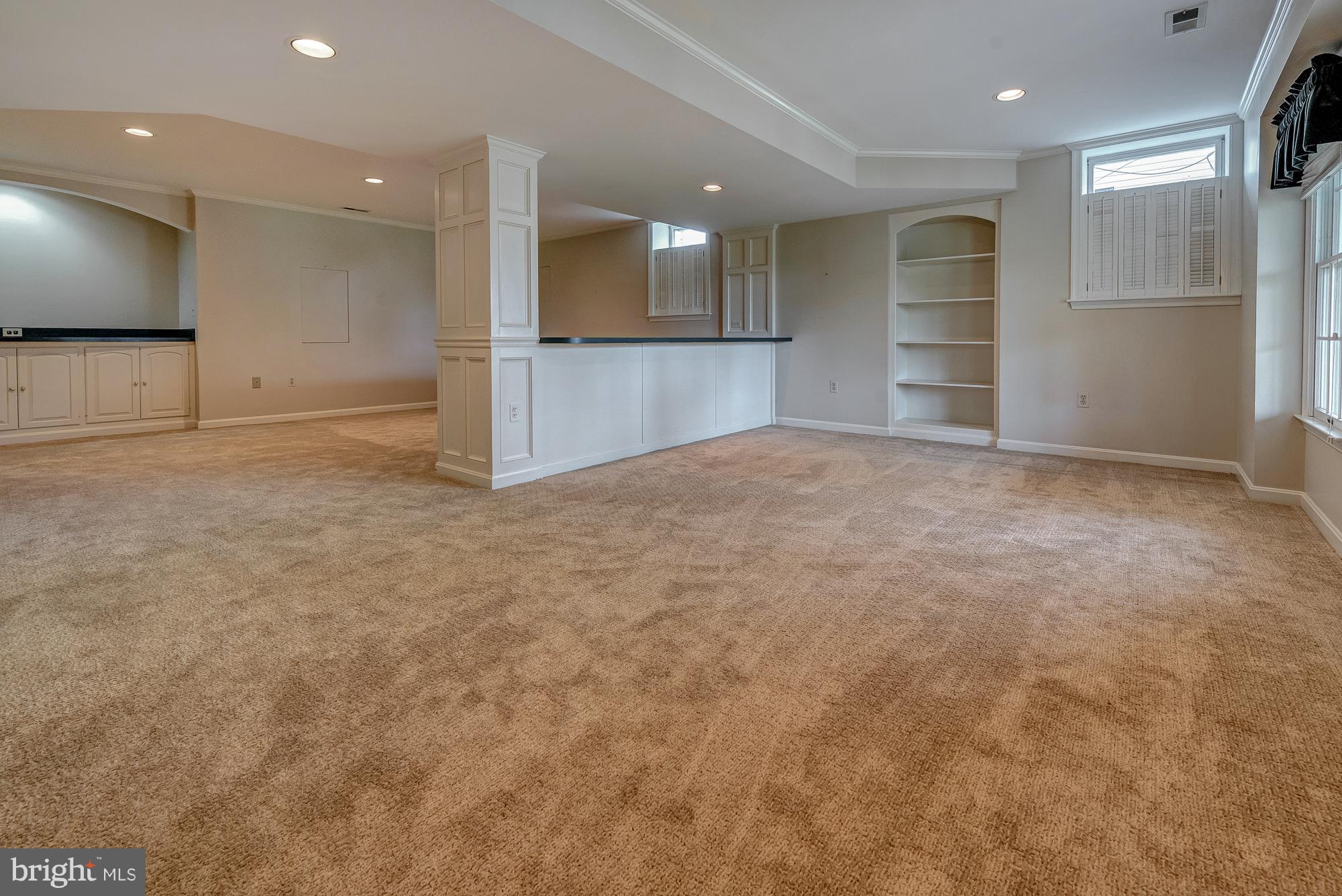 16902 Hoskinson Road Poolesville, MD 20837 - Photo 25 of 30 The finished basement is ready for the big screen!