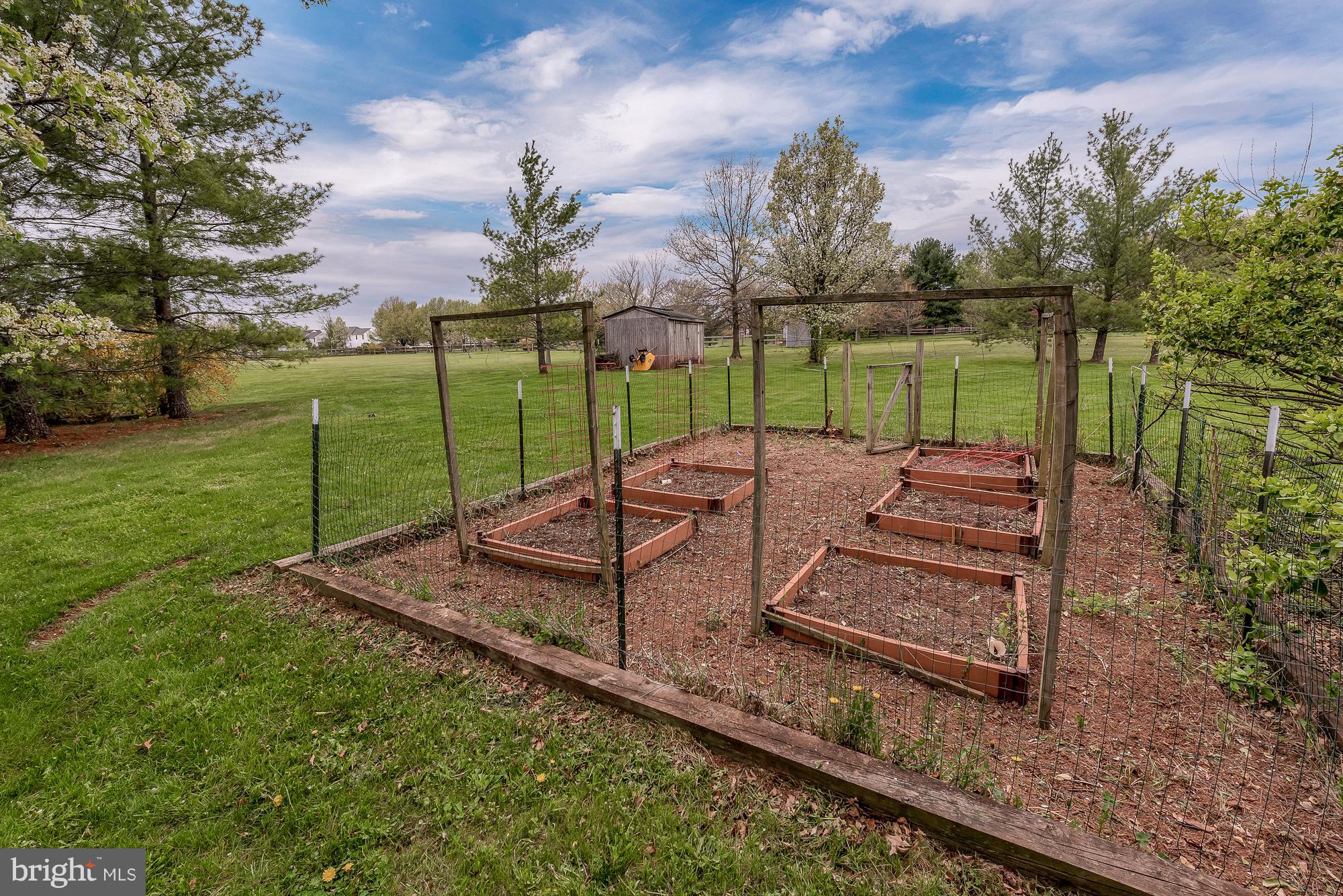 16902 Hoskinson Road Poolesville, MD 20837 - Photo 4 of 30 Garden beds are ready for planting