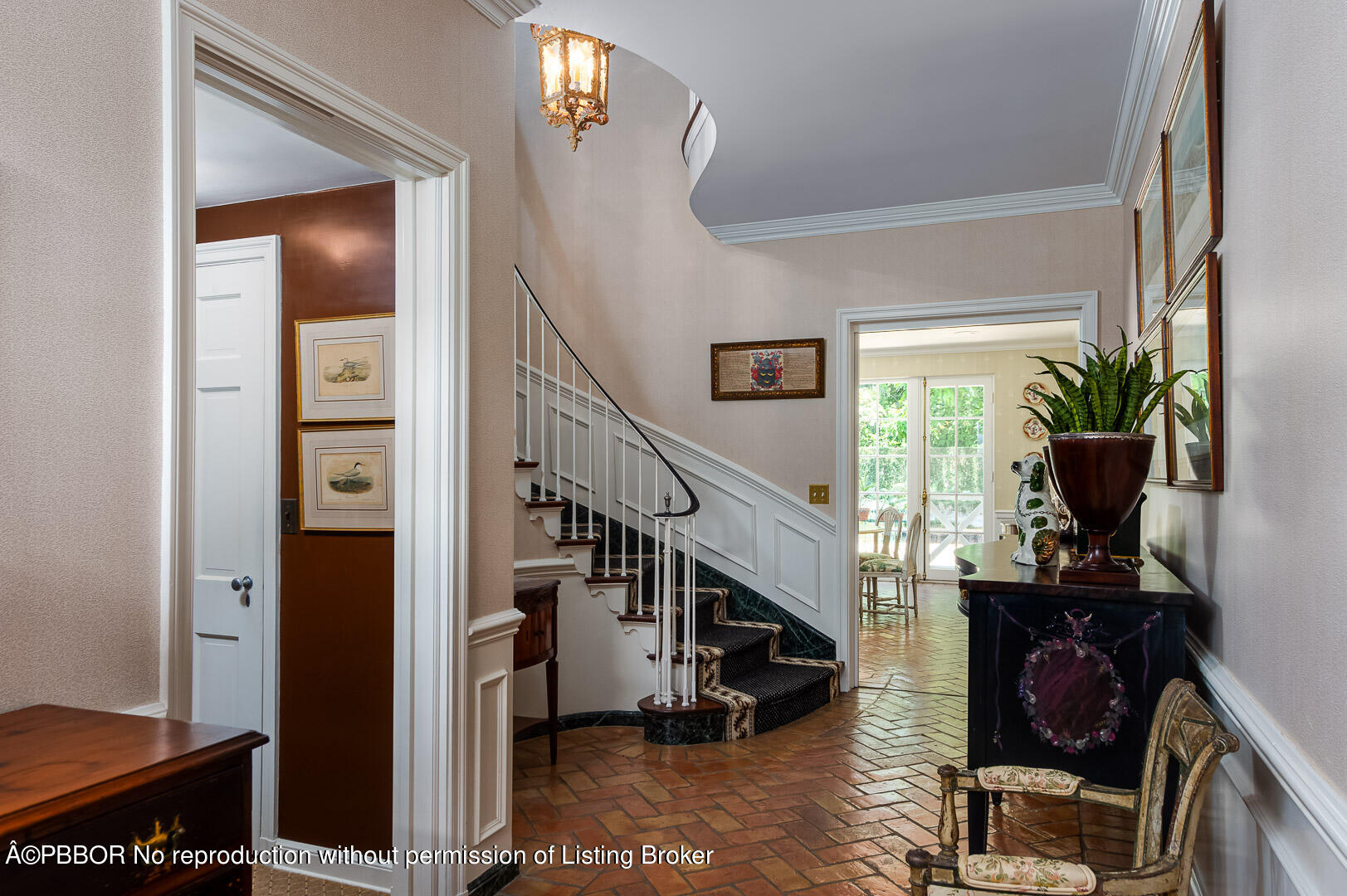345 Pendleton Lane Palm Beach, FL 33480 - Photo 3 of 11 a view of entryway and workspace