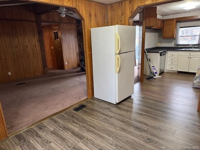54 Ponderosa Road Bloomingburg, NY 12721 - Photo 4 of 22 a white refrigerator freezer sitting inside of a kitchen