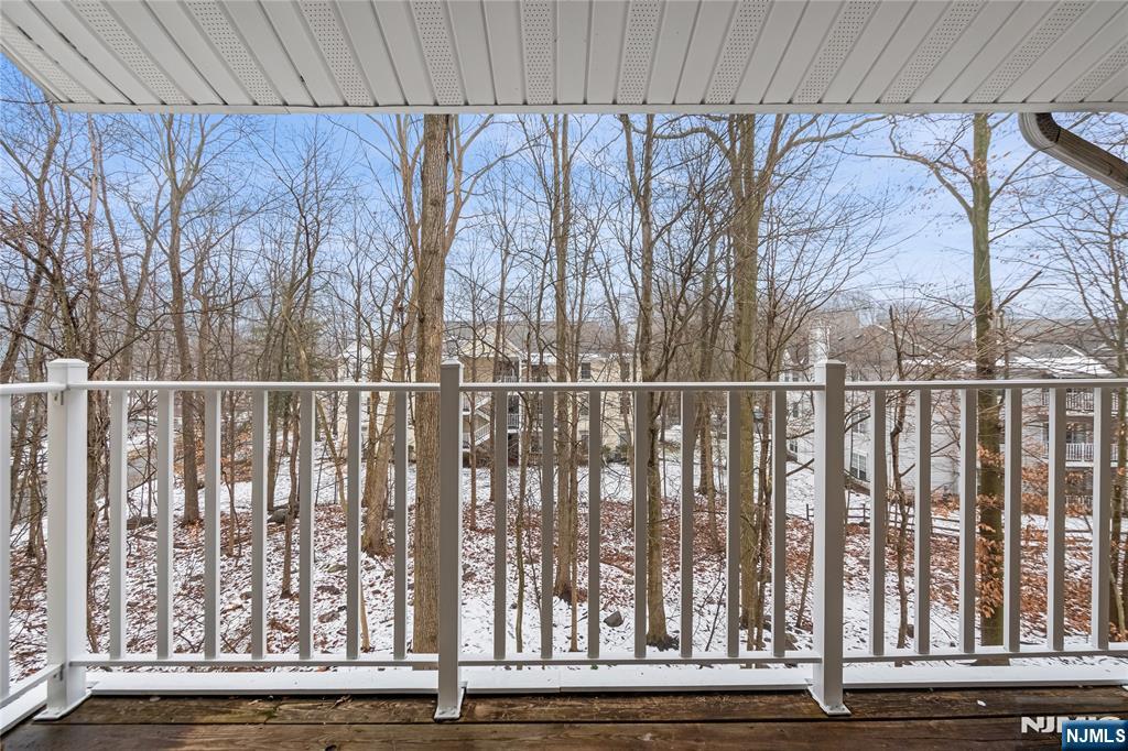 581 Holly Court Mahwah, NJ 07430 - Photo 20 of 21 a view of a wooden fence