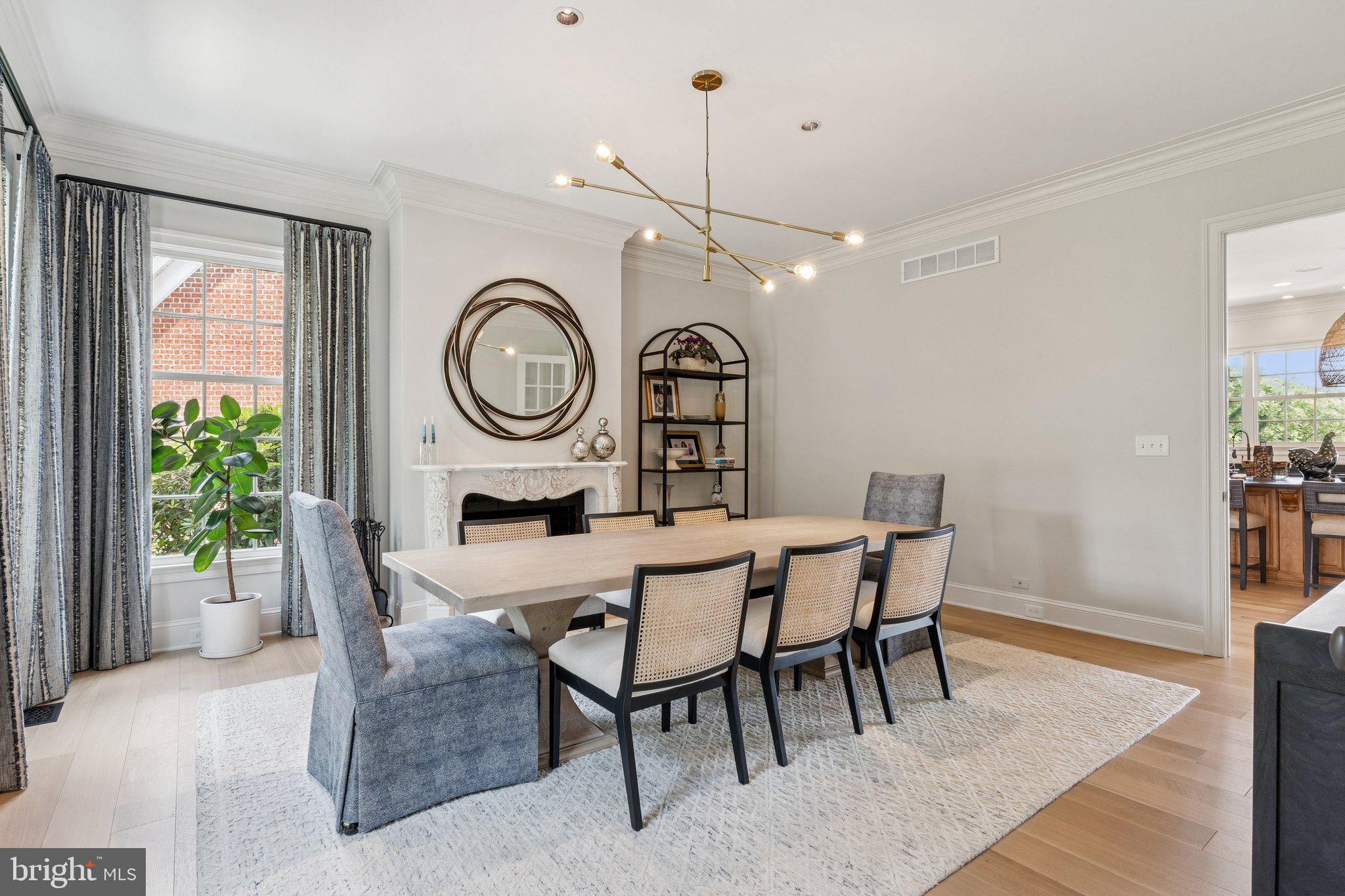 1932 Carrollton Road Annapolis, MD 21409 - Photo 11 of 85 a view of a dining room with furniture window and wooden floor