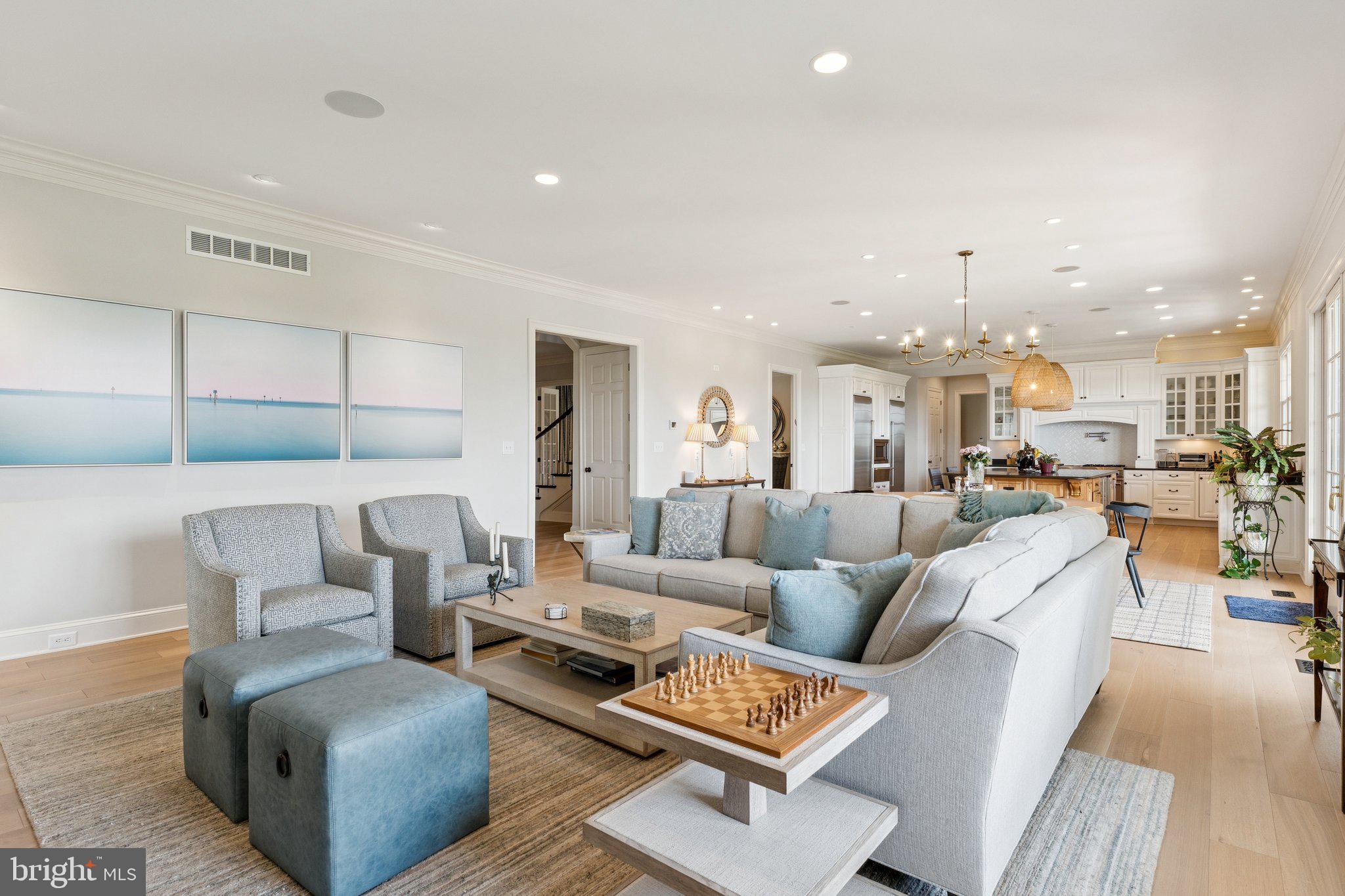 1932 Carrollton Road Annapolis, MD 21409 - Photo 19 of 85 a living room with furniture and kitchen view