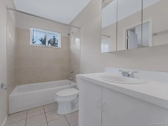 a bathroom with a sink a toilet and a bathtub