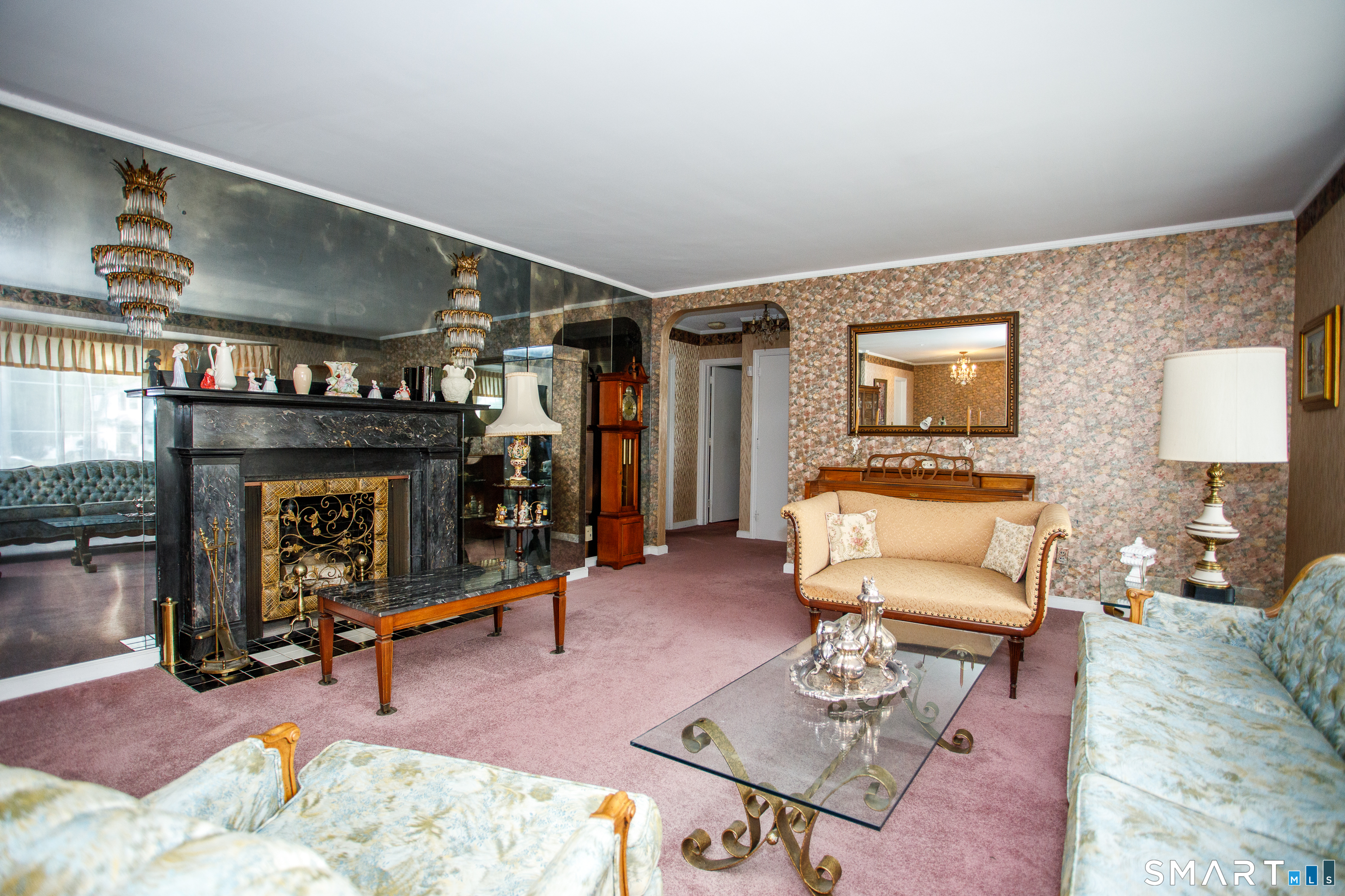 164 Harland Road Norwich, CT 06360 - Photo 5 of 29 a living room with furniture and a fireplace